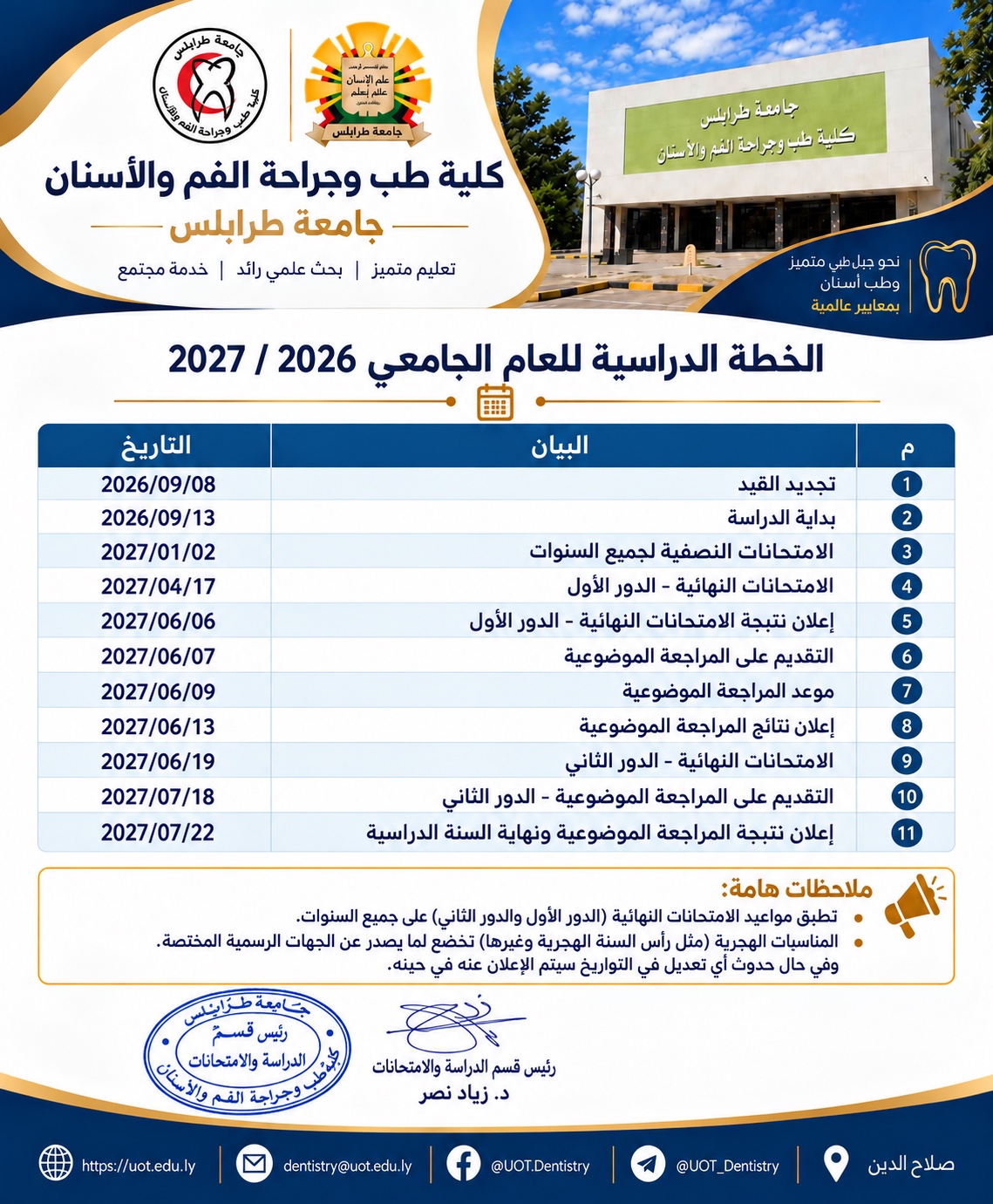 الخطة الدراسية